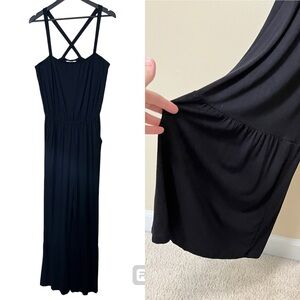 BB Dakota Sleeveless Tiered Hem Jumpsuit